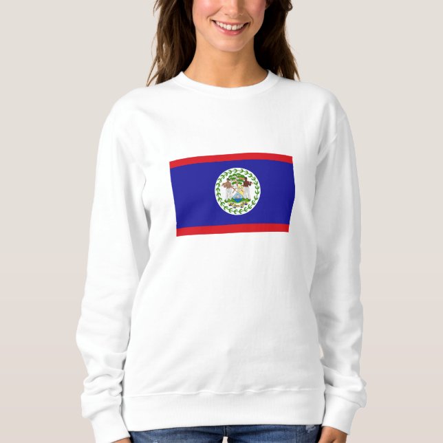 Belizean Flag Sweatshirt (Front)