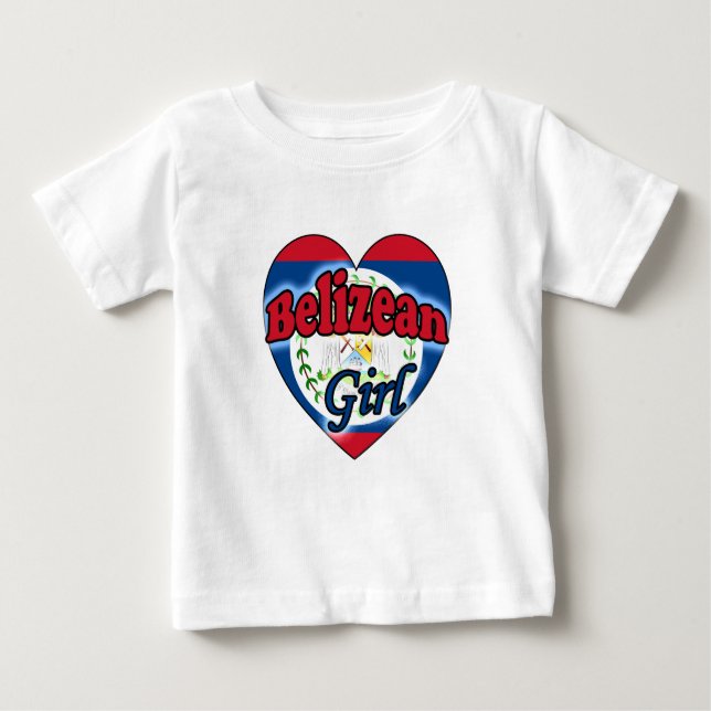Belizean Girl Baby T-Shirt (Front)