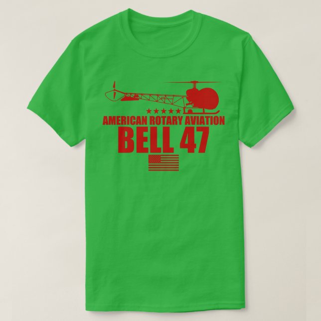 Bell 47 TShirt (Design Front)