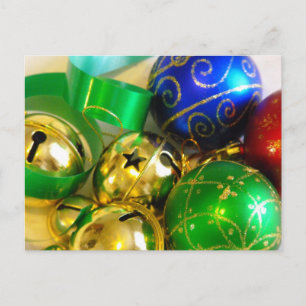 Bell, Balls and Ribbons Postcard