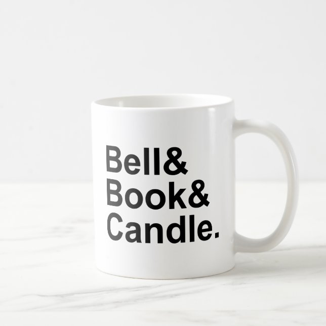Bell Book & Candle Excommunication by Anathema Coffee Mug (Right)