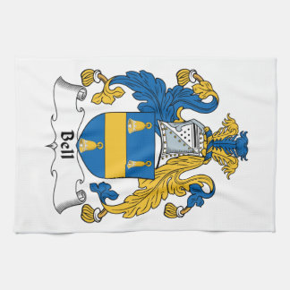 Bell Family Crest Tea Towel
