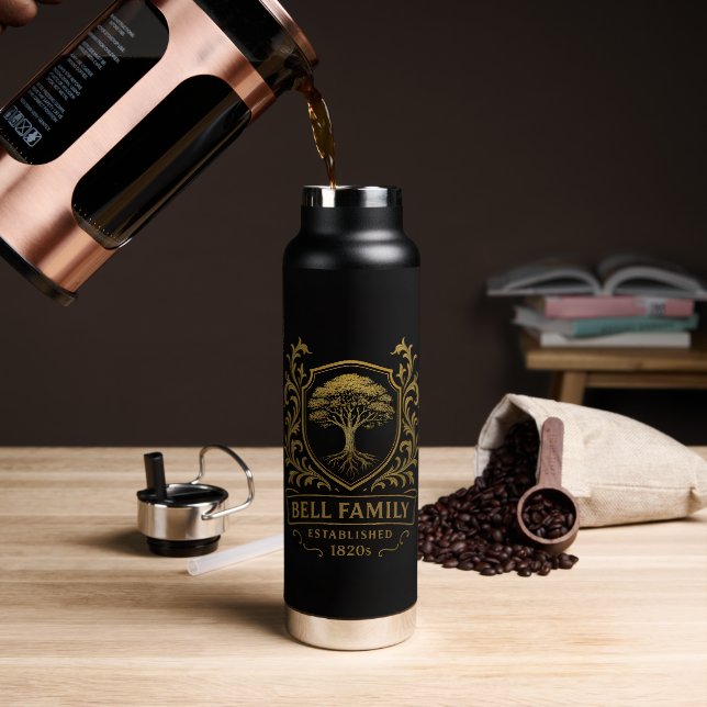 Bell Family Water Bottle (Coffee)
