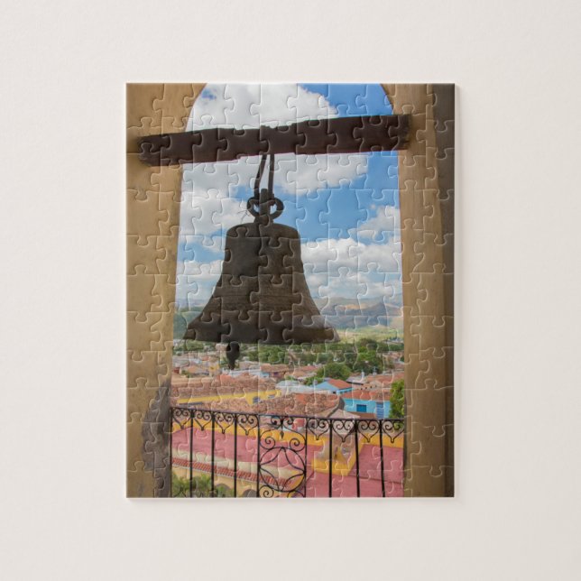Bell in a church tower, Cuba Jigsaw Puzzle (Vertical)