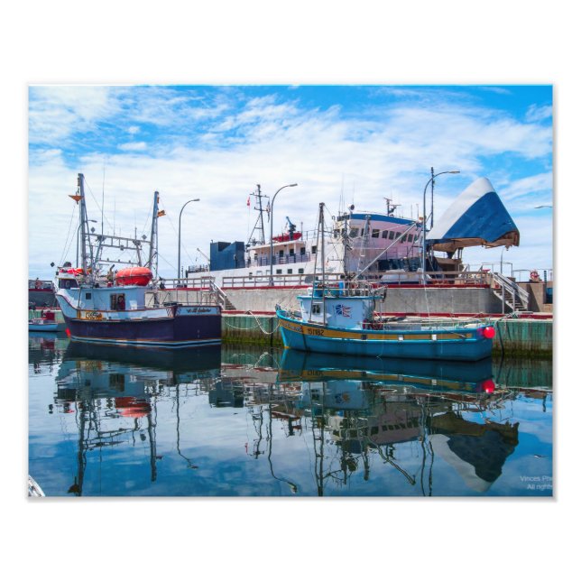 Bell Island Ferry photo Print (Front)