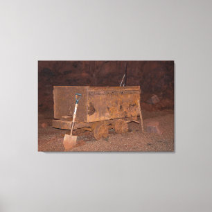 BELL ISLAND IRON ORE MIN CANVAS PRINT