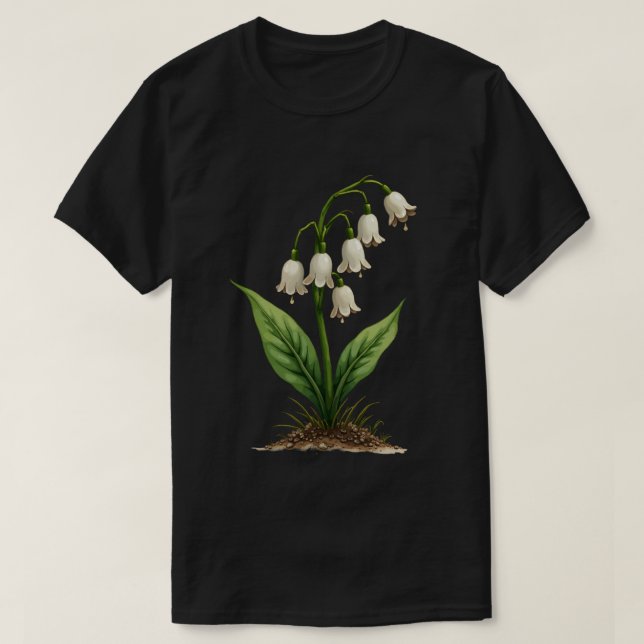 Bell Mushrooms T-Shirt (Design Front)