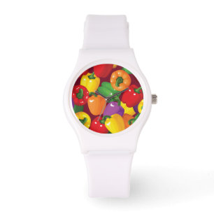 Bell Pepper Pattern Watch