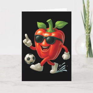 Bell Pepper Soccer  Card