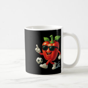 Bell Pepper Soccer Coffee Mug