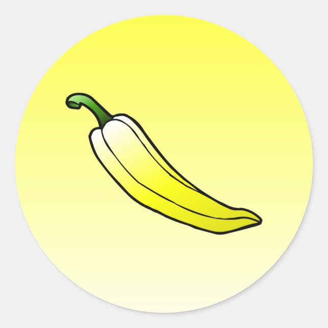 Bell Pepper - Sweet Pepper Classic Round Sticker (Front)