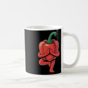 Bell Pepper Yoga Coffee Mug