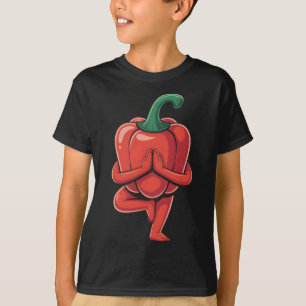 Bell Pepper Yoga T-Shirt