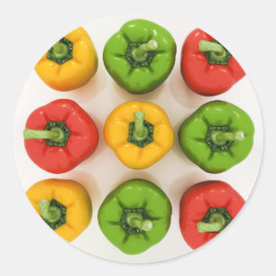 Bell Peppers Stickers