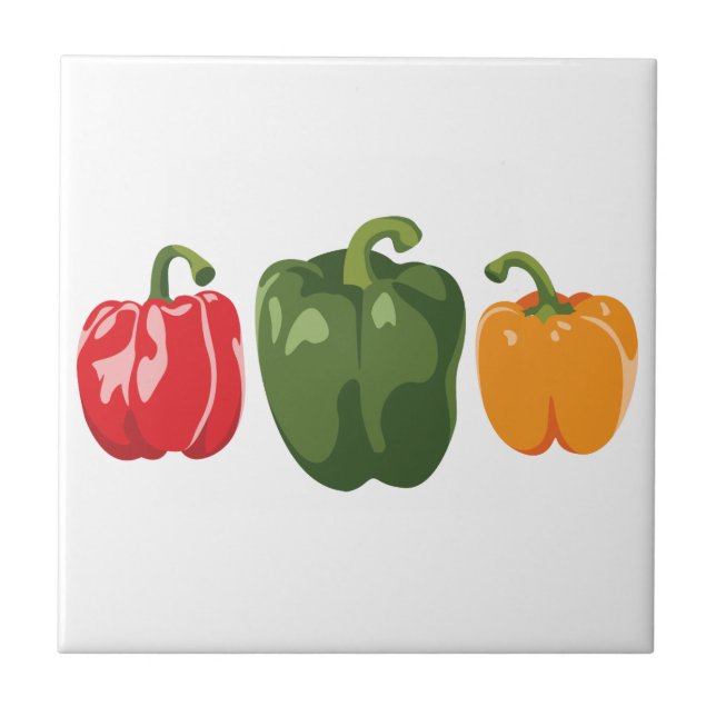Bell Peppers Tile (Front)