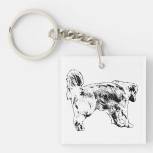 Bell-Ring Retriever Key Tag Ring