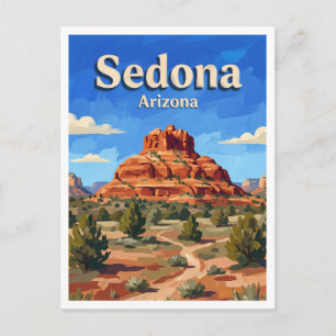 Bell Rock Sedona Arizona Postcard