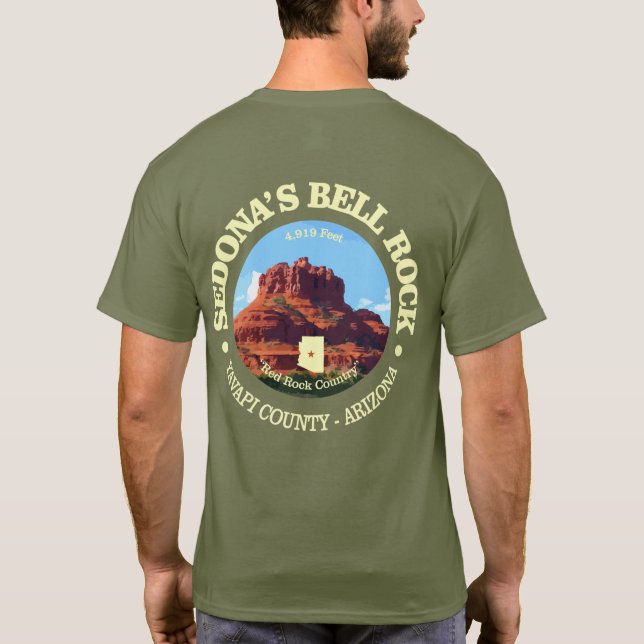 Bell Rock Sedona (rd) T-Shirt (Back)