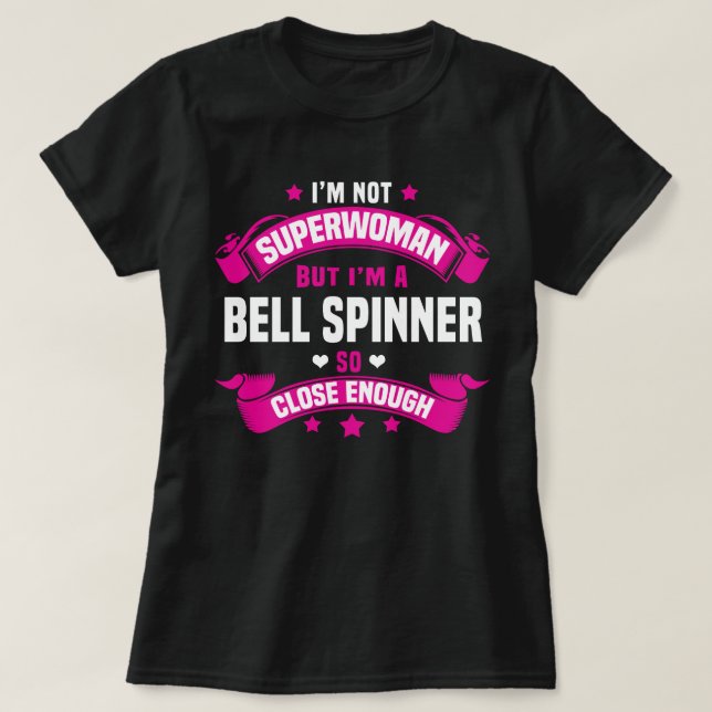 Bell Spinner T-Shirt (Design Front)