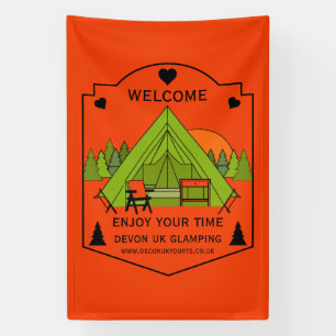 Bell Tent Glamping Business Banner