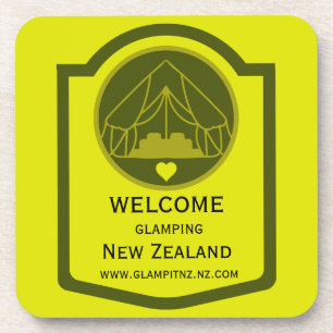 Bell Tent Glamping Business Coaster