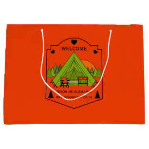 Bell Tent Glamping Business Large Gift Bag