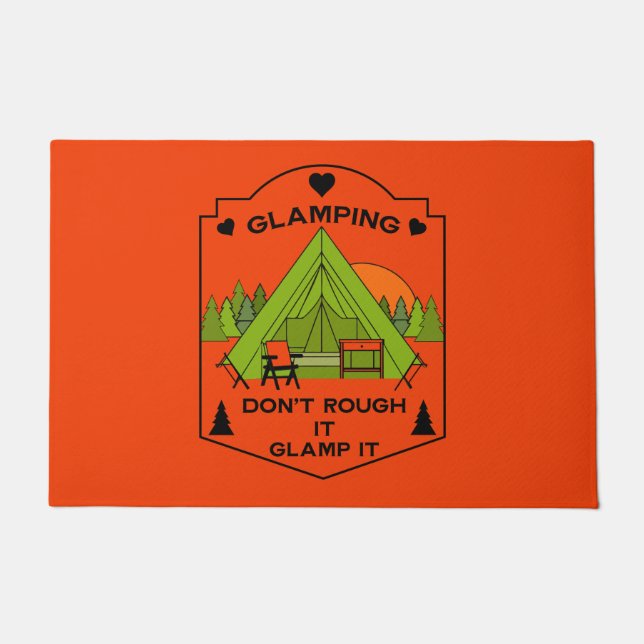Bell Tent Glamping Doormat (Front)