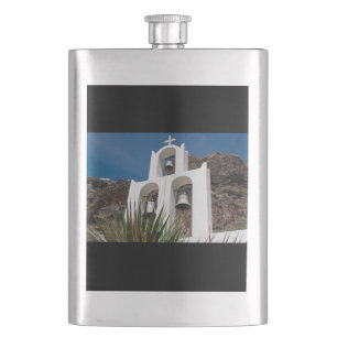 Bell tower hip flask