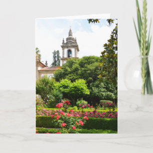 Bell tower in Portugal Card