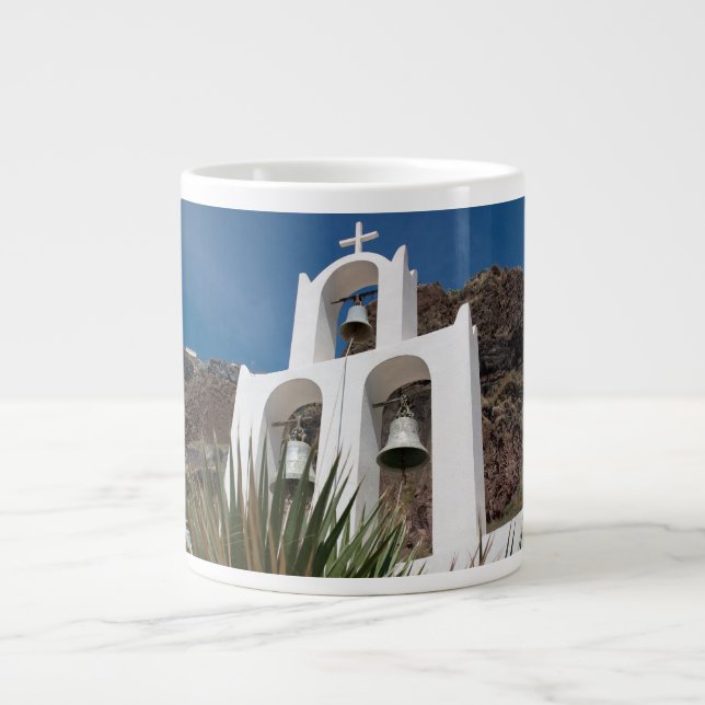 Bell tower large coffee mug (Front)