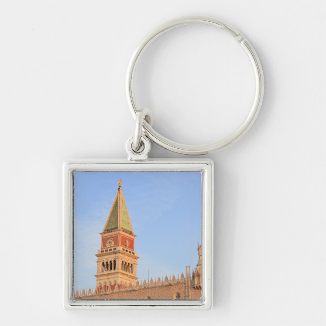 Bell Tower, Piazza San Marco, Venice Key Ring (Front)