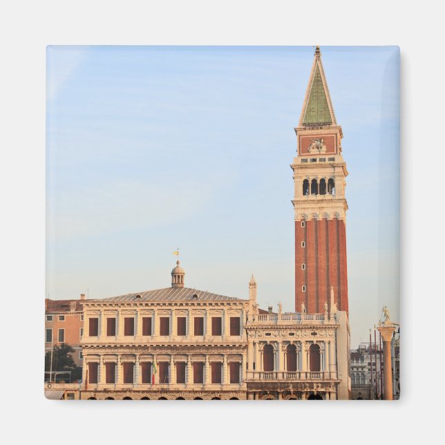 Bell Tower, Piazza San Marco, Venice Magnet (Front)