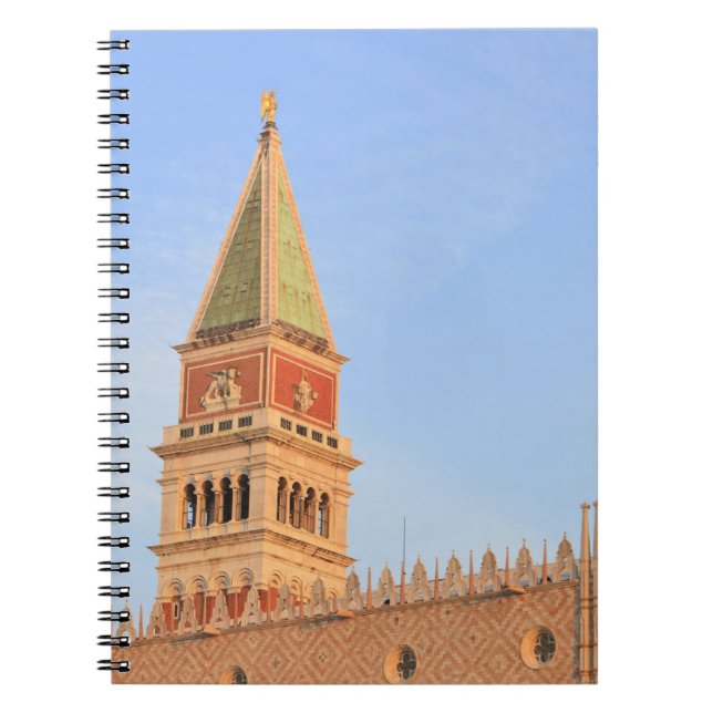 Bell Tower, Piazza San Marco, Venice Notebook (Front)