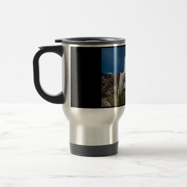 Bell tower travel mug (Left)