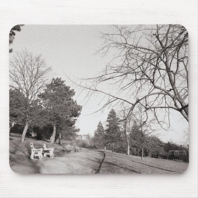 Bell Vue Park, Newport, Mon (Dec 1977) Mouse Pad (Front)