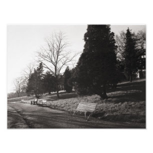 Bell Vue Park, Newport, Mon (Dec 1977) Photo Print
