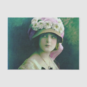 Bella,art nouveau,digital painting, beautiful,lady tissue paper