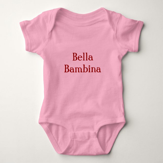 Bella Bambina Baby Bodysuit (Front)