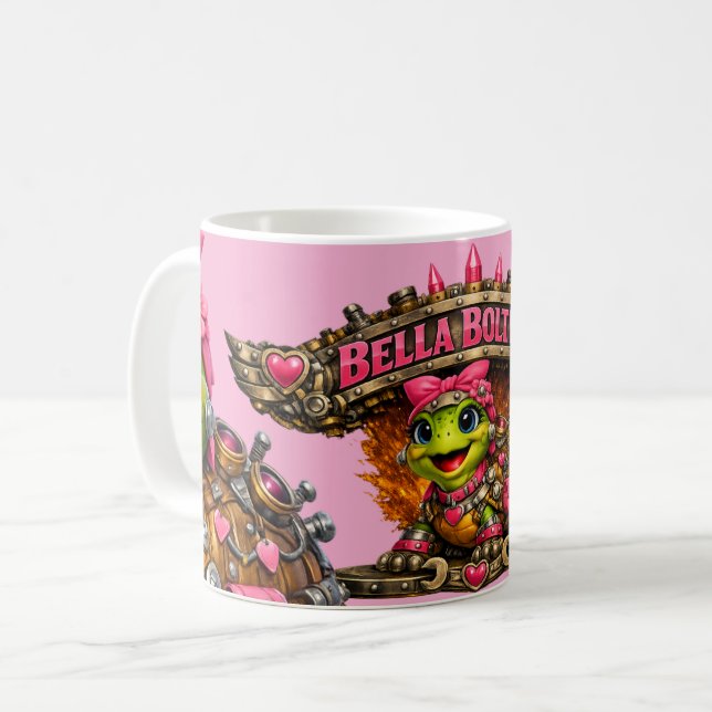 Bella Boltina Turtle Coffee Mug (Front Left)