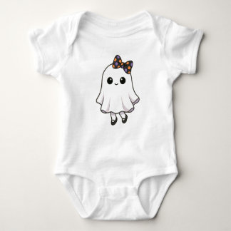 Bella Boo – Cute Halloween Ghost Baby Bodysuit | B