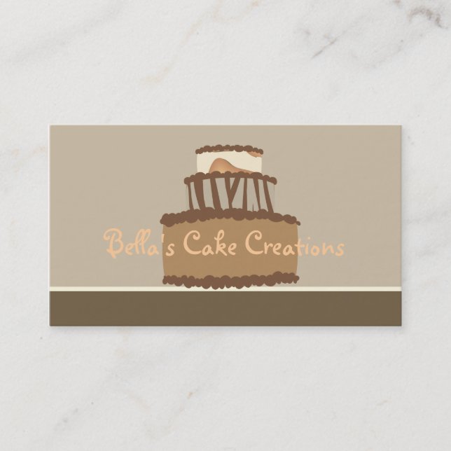 Bella Cake Business Card (Front)