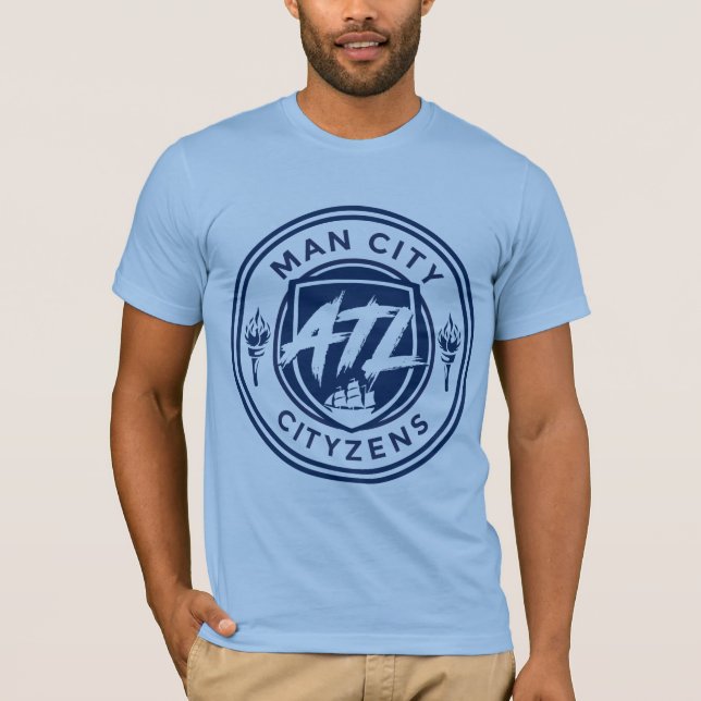 Bella Canvas ATL Cityzens Blue T-Shirt (Front)