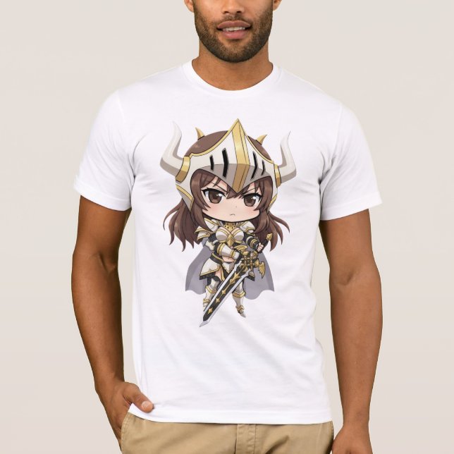 Bella+Canvas Chibi Knight Tee [F] (Front)