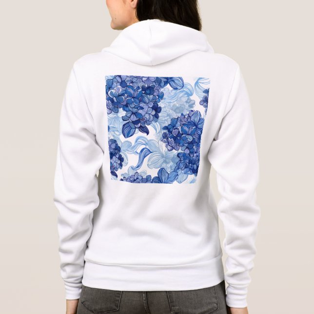 Bella+Canvas Full-Zip Hoodie (Back)