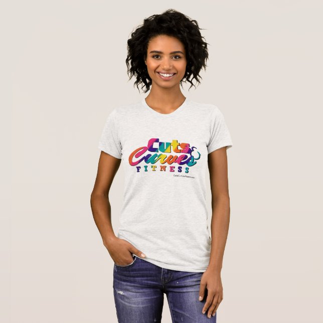 ​ Bella Canvas ​JerseyT CCF Colourful Logo T-Shirt (Front Full)