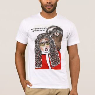 Bella Canvas Men's T-shirt! Funny Judge Monkey Tee