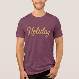 Bella+Canvas Men's Tri-blend T-Shirt, White, Adult Shirt