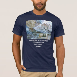 Bella-Canvas T-Shirt Unique Mammoth Hot Springs!
