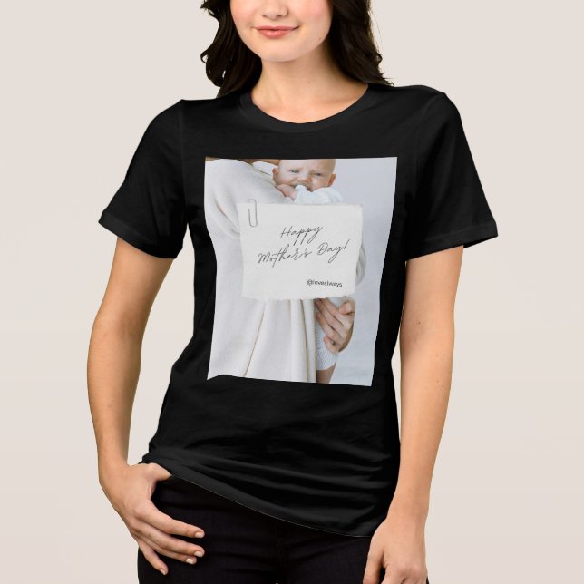 Bella Canvas Tri-Blend Happy Mother's Day Tee (Front)