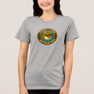 Bella+Canvas Tri-blend Long Sleeve Shirt, Solid Bl Shirt